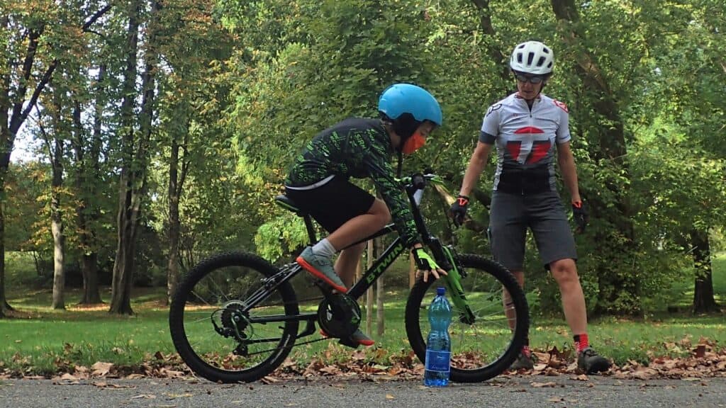 Corso di mountain bike per bambini