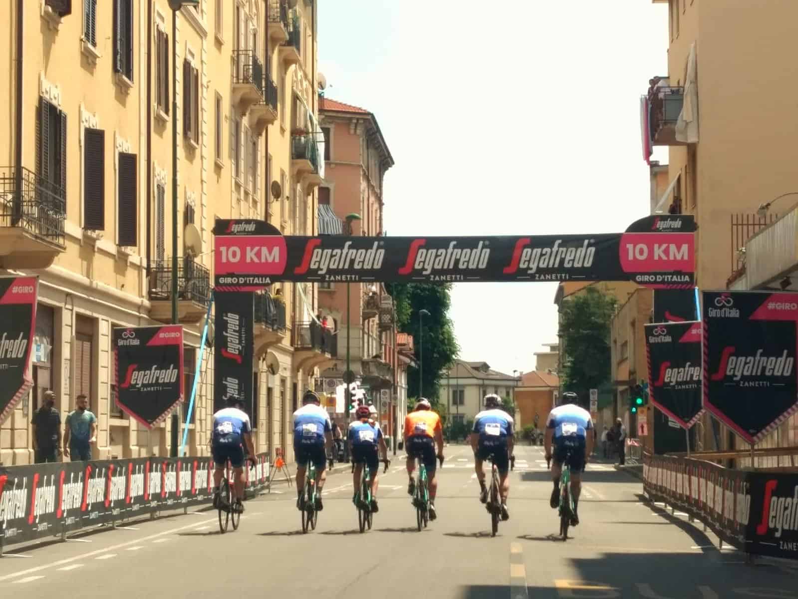 Giro E partenza